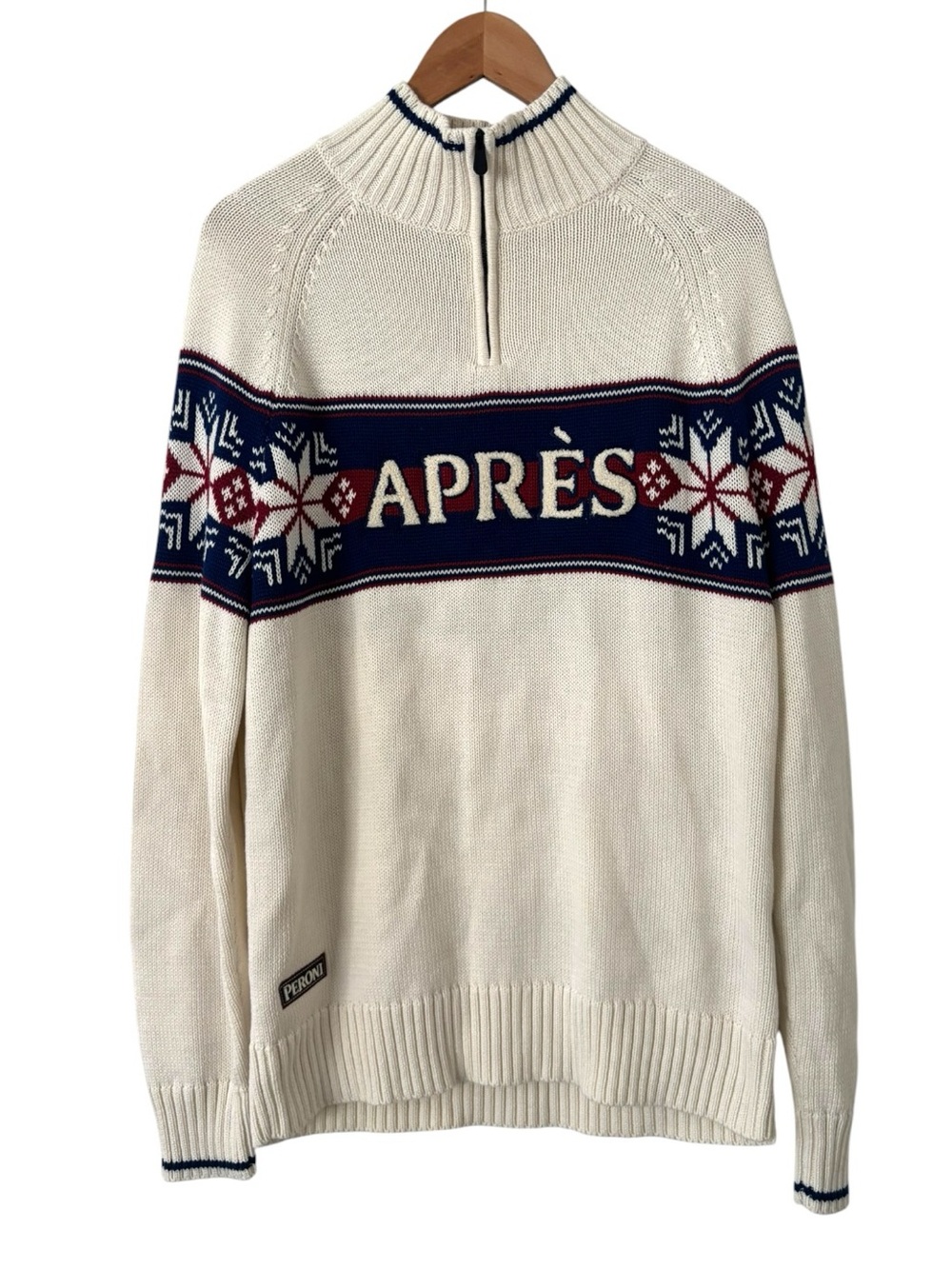 Alp N Rock x Peroni Limited Edition Apres Oversized Sweater - Picture 2 of 5
